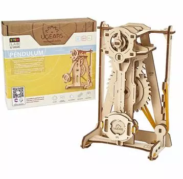 Ugears STEMLAB Pendulum Wooden Puzzle Educational Learning Craft Kit AR Не требуются инструменты для клея