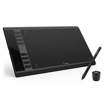UGEE USB графический планшет для рисования, доска для рисования, дизайнерский коврик, цифровая ручка 10x6