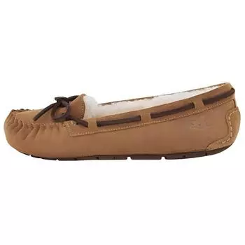 UGG Bella Ii Удобные универсальные повседневные туфли на плоской подошве Женские туфли на плоской подошве Коричневый 1125912-CHE 36