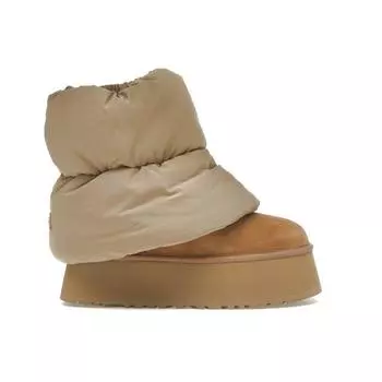 UGG Classic Mini Dipper Puffer Amphora Chestnut Women Sneakers Tan 1158275-AHS 39