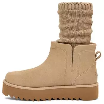UGG Classic Novelty Short Snow Boots Women boots Mustard 1170712-MDSD 37