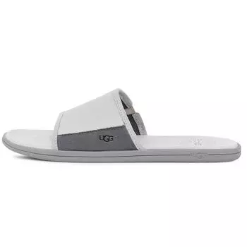 UGG Coastal Series кожаные модные удобные тапочки мужские тапочки серые 1124900-GCGR 41