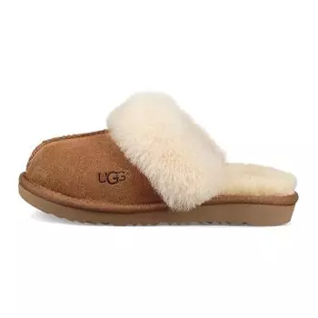 UGG Уютные тапочки для детей каштановые детские кроссовки загар 1019065K-CHE 36