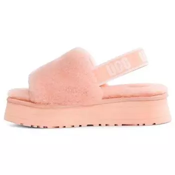 UGG Диско овчина удобные универсальные модные сандалии женские сандалии розовые 1112258-PDS 37