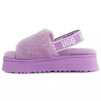 UGG Диско-слайд овчина толстая подошва удобные модные сандалии женские сандалии сиренево-фиолетовые 1112258-LBM 39