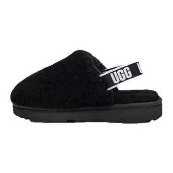 UGG Fluff Yeah Повседневные Комфортные Сандалии Детские Сандалии Черные 1123633K-BLK 38