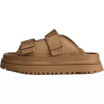 UGG Goldenglow Comfortable Versatile Non-Slip Low-Top Kids Slippers Kids slippers Brown 1166513K-DND 33.5