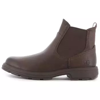 UGG Grizzly Biltmore Кожаные Модные Универсальные Короткие Ботинки Челси Мужские Ботинки Коричневый 1130794-GRZ 42