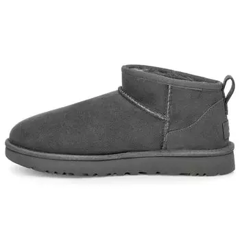 UGG Классические ультрамини ботинки серые женские кроссовки 1116109-GREY 36