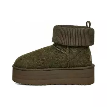 UGG Классические войлочные ботинки на мини-платформе Forest Night женские кроссовки зеленые 1144047-FRSN 39