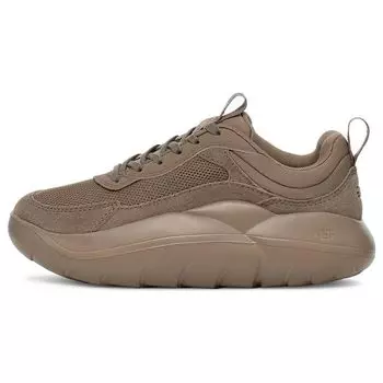 UGG La Cloud Series Ткань Удобная модная спортивная повседневная обувь с низким верхом Женские кроссовки Дымчато-серые 1136818-SKP 36