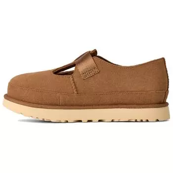 UGG Модные Удобные Туфли Мэри Джейн Женская Обувь Каштановый 1171506-CHE 37