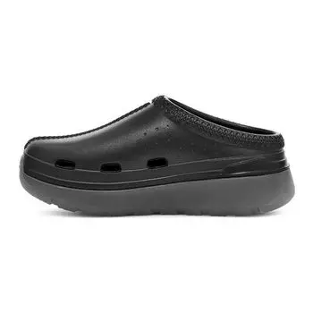 UGG Молодежные повседневные удобные тапочки Детские тапочки черные 1136525K-BLK 35