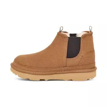 UGG Молодежные замшевые удобные повседневные универсальные прочные теплые низкие ботинки детские ботинки коричневые 1143706K-CHE 35