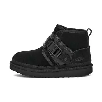UGG Neumel Boot Snapback черный (Дети) Детские кроссовки 1130757K-BLK 32.5