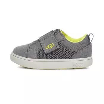 UGG Rennon Low Fabric Простые удобные модные кроссовки Детские кроссовки Серые 1124873T-MTL 27.5