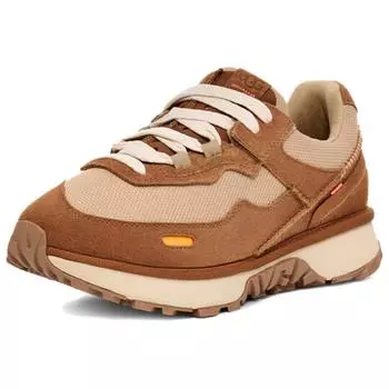 UGG Retrofi Leather Fashion Comfortable Slip-Resistant Low-Top Casual Shoes Men sneaker Brown 1167070-CHE 42