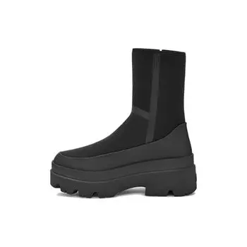 UGG резиновые ботильоны с круглым носком на молнии 6,3 см женские ботильоны черные 1143843-BLK 38