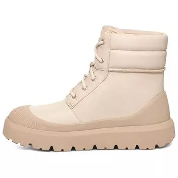 UGG Round Toe Flat Short Snow Boots Men boots Birch White Pepper 1158208-BHTP 42
