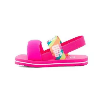 UGG Сандалии детские Zuma Slide удобные легкие нейлоновые сандалии розовые 1126970T-TYPN 25