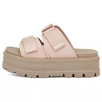 UGG Сандалии женские из кожи Clem, удобные, на толстой подошве, розовые, коричневые 1118771-QSD 39