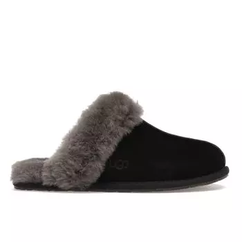 UGG Scuffette II Черно-серые женские кроссовки 1106872-BCGR 36