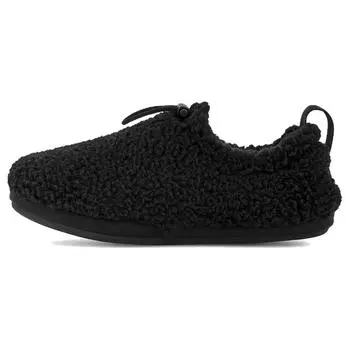 UGG Sheepskin One-Piece Round-Toe Slip-On Casual Flats Женские балетки Black 1143952-BLK 38