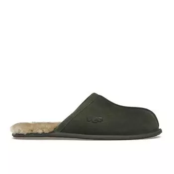 UGG Теплые и удобные закрытые тапочки на плоской подошве мужские тапочки лесно-зеленые 1101111-FRSN 42
