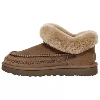 UGG Теплые модные женские ботинки для снега, орех 1158224-HCK 38