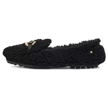 UGG Туфли-лодочки из овчины, удобные, универсальные, повседневные, женские, черные 1153515-BLK 36