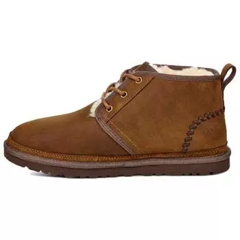 UGG Удобные теплые ботинки Neumel Sheepskin для снега, мужские ботинки, коричневые 1110369-CHE 40