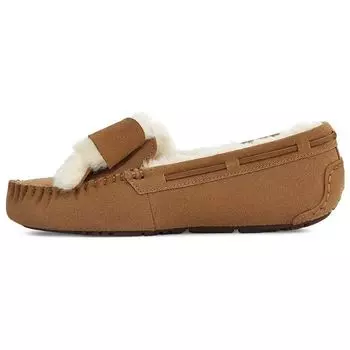 UGG Удобные туфли на плоской подошве Bow Flat Shoes Женские туфли на плоской подошве Chestnut 1138373-CHE 36