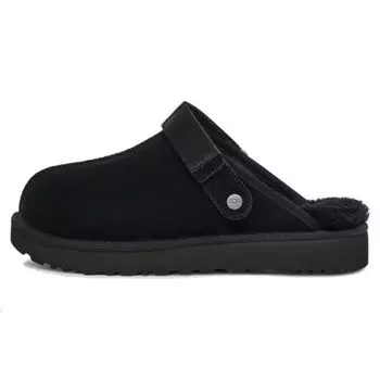 UGG универсальные удобные тапочки с открытым носком женские тапочки черные 1153516-BLK 38