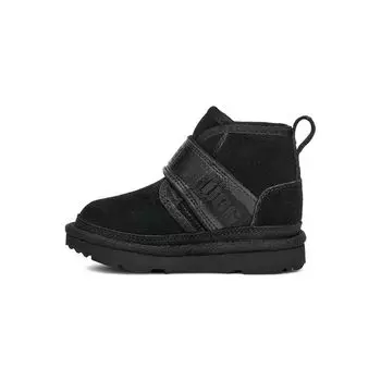 UGG универсальные удобные теплые зимние сапоги до середины голени детские сапоги черные 1130757T-BLK 23.5