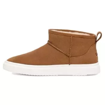UGG Замшевые ботильоны с круглым носком женские коричневые 1143786-CHE 37