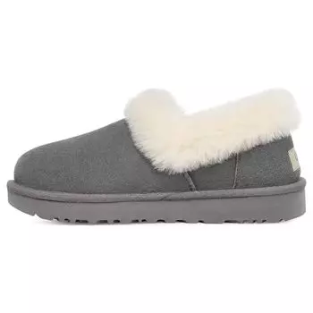 UGG Замшевые теплые нескользящие удобные ботильоны для снега женские ботинки серые 1119002-LGH 36