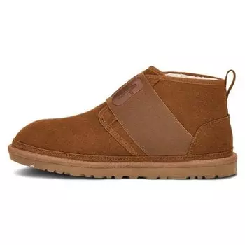 UGG Замшевые теплые удобные ботинки для снега на открытом воздухе, мужские ботинки коричневого цвета 1119392-CHE 42