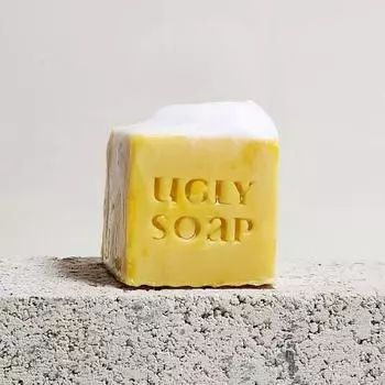 Ugly Soap влажное гипоаллергенное большое мыло для ванны и душа, 182г, 1 шт.