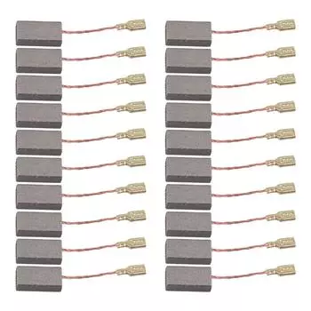 Угольные щетки для двигателя угловой шлифовальной машины 15x8x5 мм 45 мм замена полезная