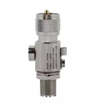 UHF M to UHF-F 1-1.2GHz грозозащитный разрядник вседиапазонная молниезащита устройство защиты от перенапряжения