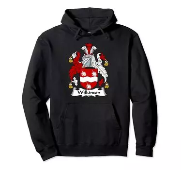 Уилкинсон - Герб - Толстовка с капюшоном Family Crest