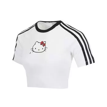Укороченная футболка Adidas W Hello Kitty Baby с коротким рукавом IX7879095 M
