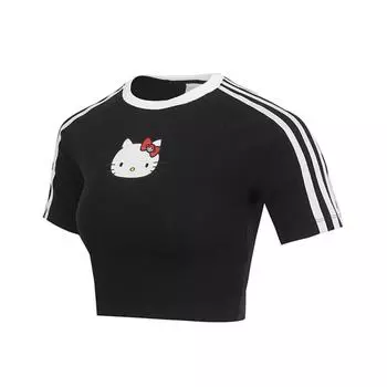 Укороченная футболка Adidas W Hello Kitty Baby с коротким рукавом IX7877095 M