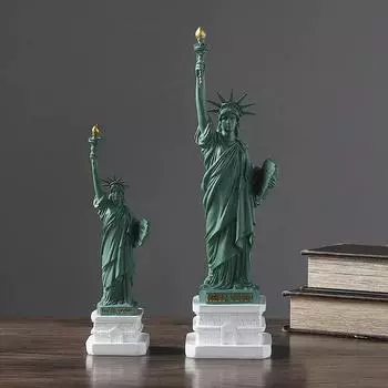 Украшение для дома Статуя Свободы Скульптура из смолы Украшение для офиса и гостиной Скульптура Украшение для дома Украшение для комнаты 26X8X7CM