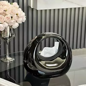 Украшение для сумочки, гостиная, высококачественная бумажная коробка Sense, легкая, роскошная, керамическая, милая, бытовая коробка для салфеток