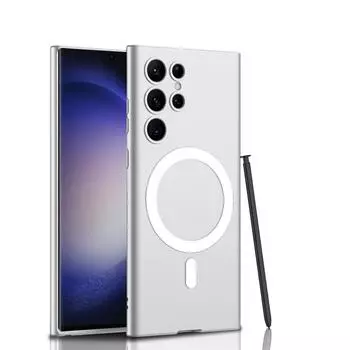 Ультратонкий магнитный чехол для Samsung Galaxy S23 Ultra Plus 5G, чехол с ручкой, защита камеры, противоударный чехол для телефона, чехол For Samsung S23