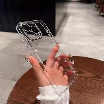 Ультратонкий прозрачный защитный чехол для iPhone 11/13/14/XR, Apple 15 Anti-Fall Cover 12
