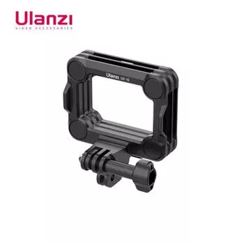 Ulanzi GP-16 3-в-1 для спортивной камеры, магнитный быстросъемный кронштейн, сменное крепление для экшн-камеры чёрный