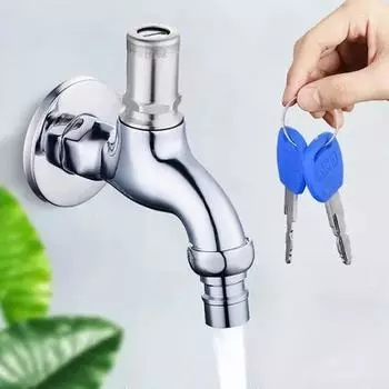 Уличный кран для стирки воды с замком из металлического сплава