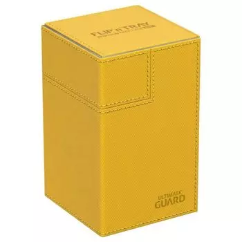 Ultimate Guard Flip Tray Deck Case 100+ Xeno Skin Amber